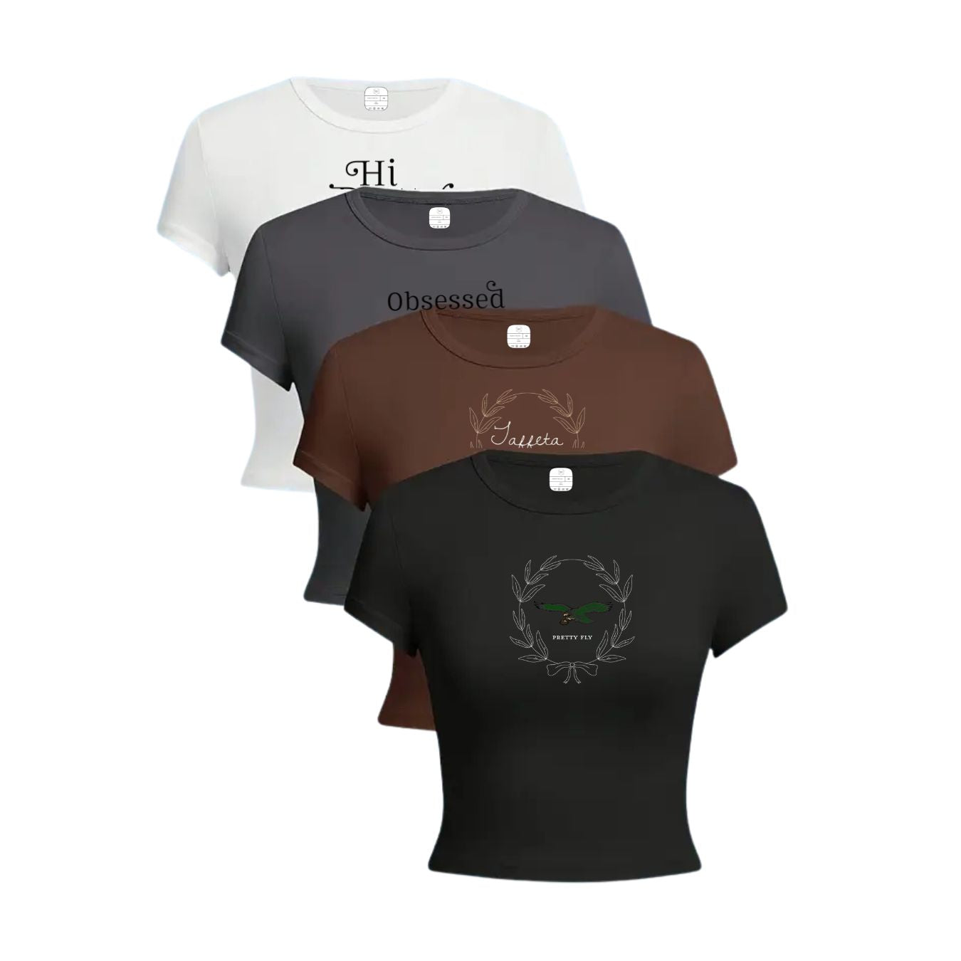 Short Sleeve Cropped Tee