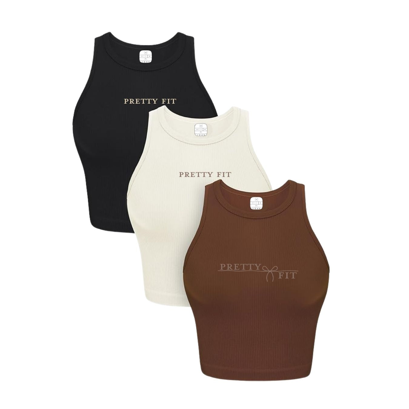 Sport Crewneck Ribbed Tank