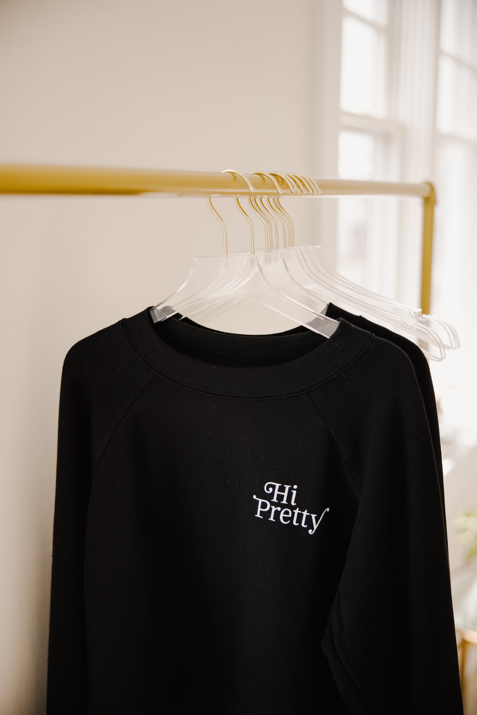 Oversized Drop Shoulder Fleece Crewneck